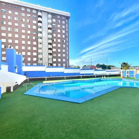 Apartment Apartamento A Pocos Metros De La Playa, Con Piscina Y Wifi Gratuito En Zonas Comunes