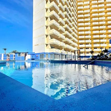 Apartamento A Pocos Metros De La Playa, Con Piscina Y Wifi Gratuito En Zonas Comunes 푸에르토 드 라 크루즈
