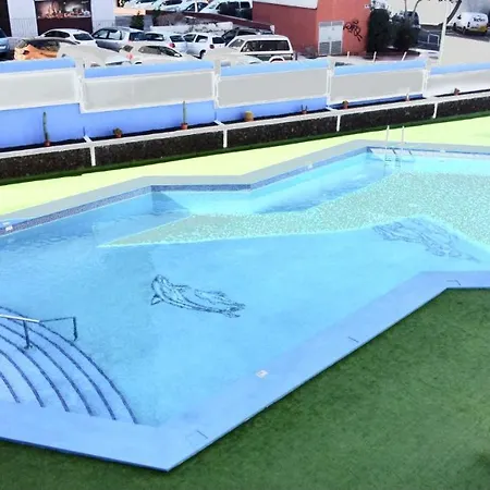 아파트 Apartamento A Pocos Metros De La Playa, Con Piscina Y Wifi Gratuito En Zonas Comunes