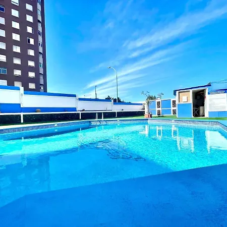 Apartamento A Pocos Metros De La Playa, Con Piscina Y Wifi Gratuito En Zonas Comunes 푸에르토 드 라 크루즈