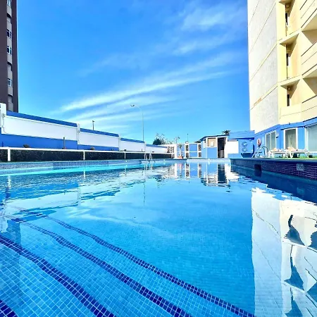 Apartamento A Pocos Metros De La Playa, Con Piscina Y Wifi Gratuito En Zonas Comunes