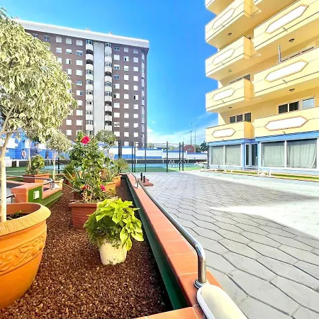 Apartamento A Pocos Metros De La Playa, Con Piscina Y Wifi Gratuito En Zonas Comunes 아파트 푸에르토 드 라 크루즈