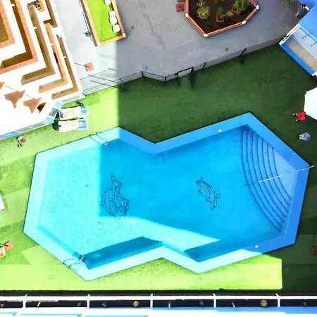 Apartamento A Pocos Metros De La Playa, Con Piscina Y Wifi Gratuito En Zonas Comunes 아파트 *